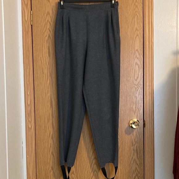 Counterparts Vintage Gray Stirrup Dress Slacks - Picture 1 of 2